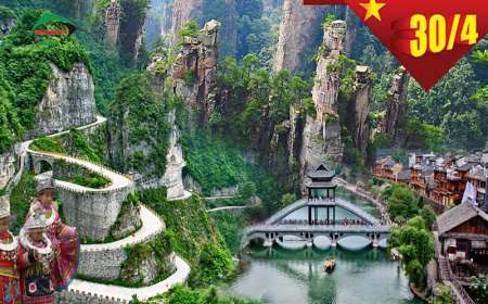 Tour Trương Gia Giới - Thiên Môn Sơn - Hồ Bảo Phong - Phượng Hoàng Cổ Trấn 6N5Đ